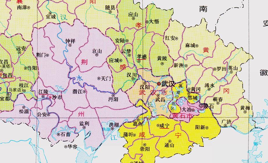 湖北省的区划调整12个地级市之一鄂州市为何没有1个县