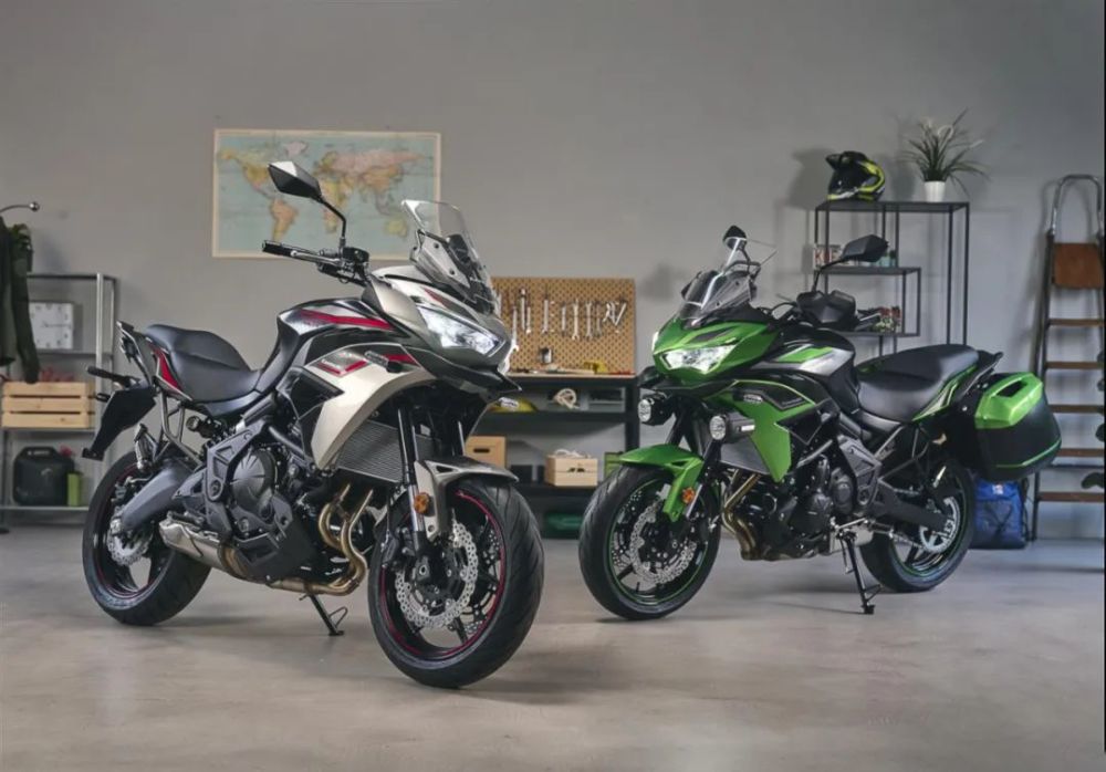 米兰车展 | 川崎versys 650异兽改款,加入牵引力控制,全彩液晶仪表