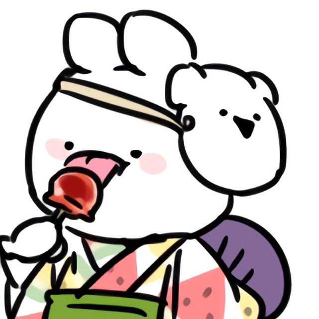 甜甜大耳兔情侣头像