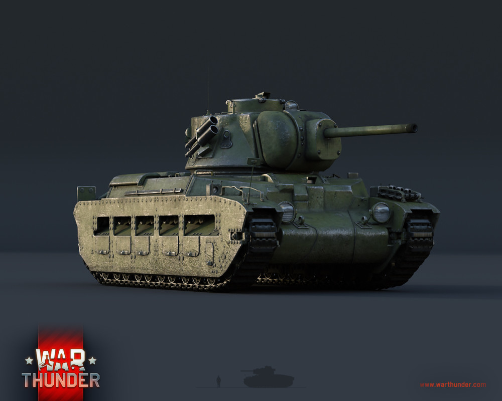 苏联改装76毫米炮的玛蒂尔达 ii步兵坦克