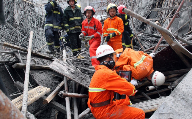 浙江一工地发生钢结构坍塌,在建项目的伤亡事故搅碎了多少人的心