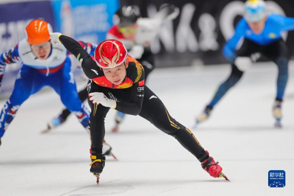 短道速滑世界杯多德雷赫特站:中国队晋级男子5000米接力a组决赛
