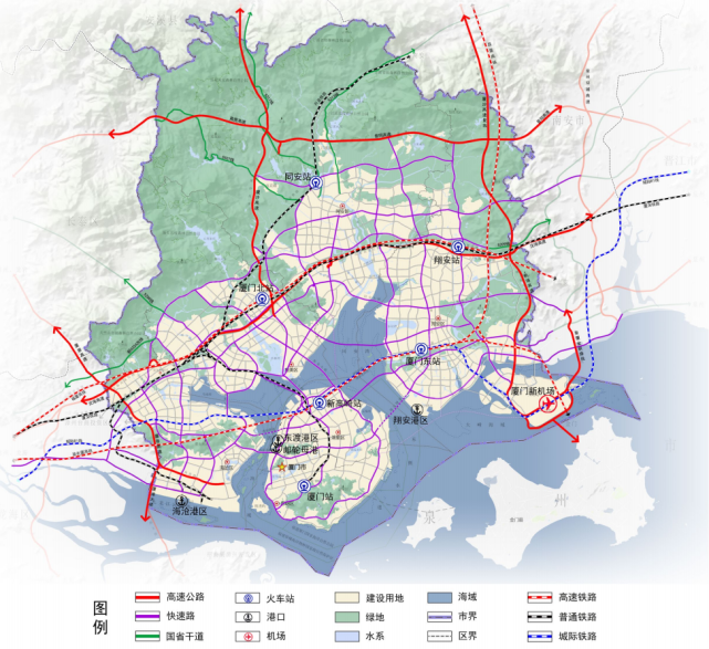 最新发布:厦门市国土空间总体规划(2020-2035年)草案