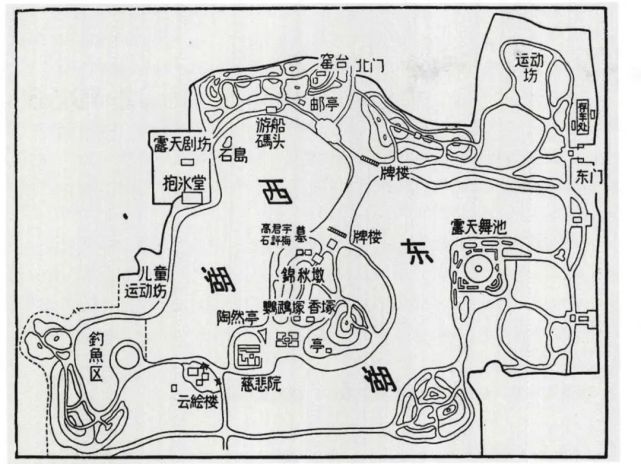 【景观笔记176】从陶然亭公园看现代公园布局