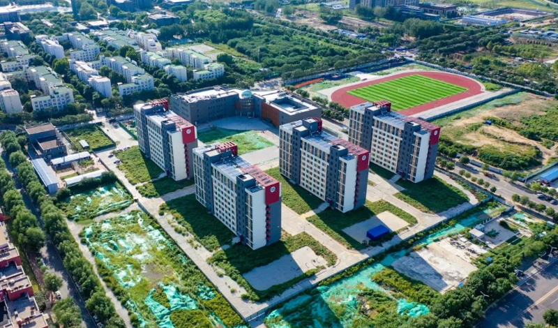 北京工商大学良乡主校区新建教学科研楼开工