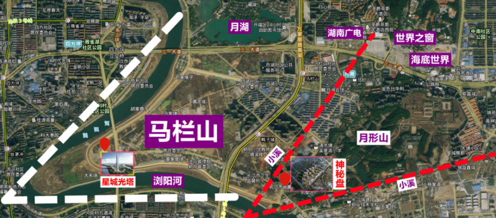 马栏山380m/320m地标旁,墅区盘卖10?,近5号线地铁口!带自建小学