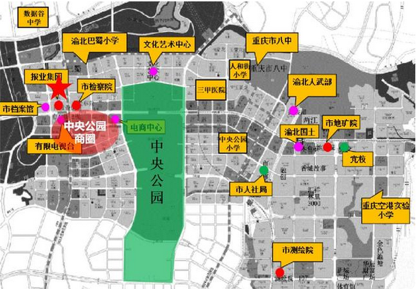 实探开业前的重庆中央公园商圈,竟被大v疯狂吐槽无零