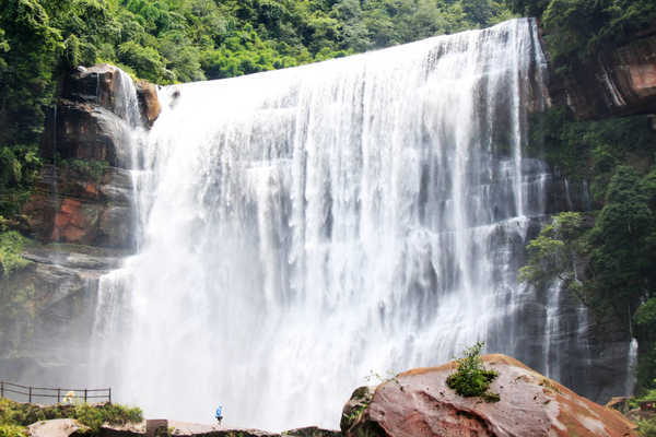 赤水市四洞沟风景区是著名的旅游胜地之一你去过吗
