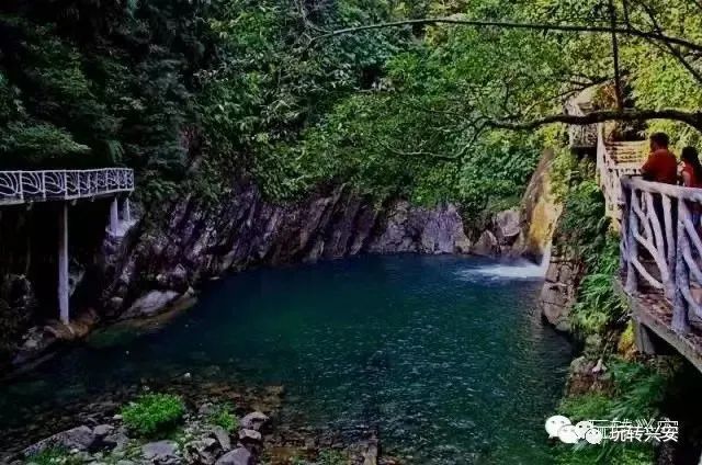 兴安县老山界龙潭江景区公示截图