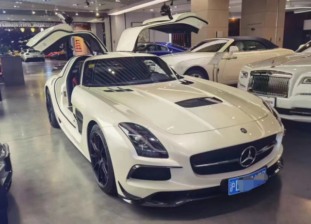 大陆仅十台的性能猛兽,奔驰sls amg black series