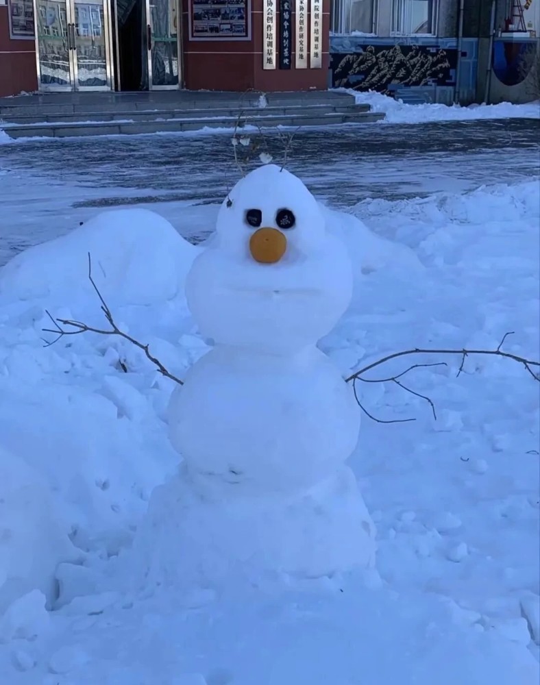 一组雪人图片,收藏冬天用吧