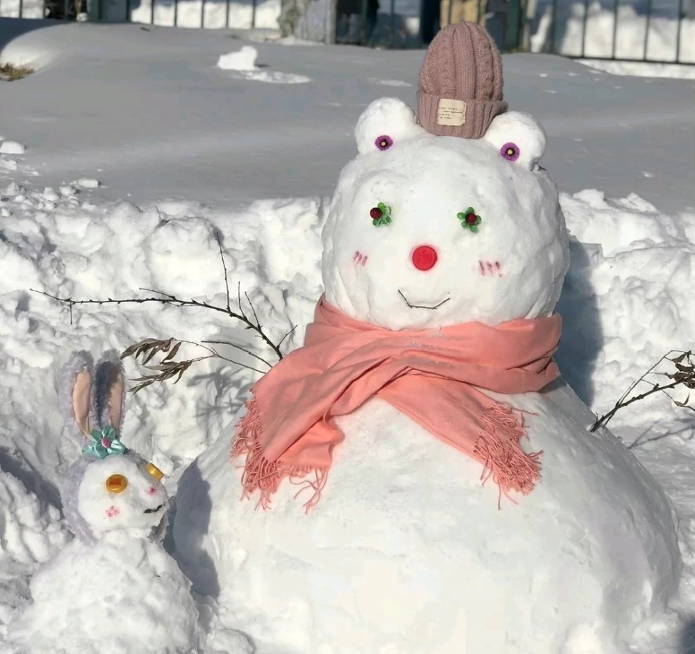 一组雪人图片,收藏冬天用吧