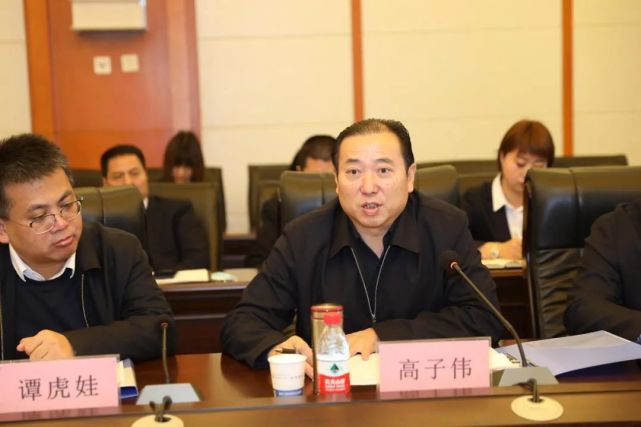 延安大学高子伟校长与精诚医疗集团张群顾问亲切交谈2021年11月29日