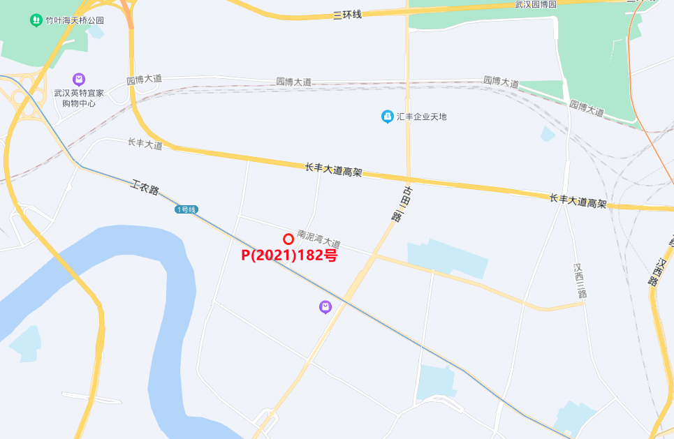 p(2021)184号地块位于硚口区解放大道以南,古田路以北,古调路以西