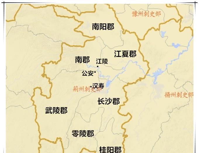 江陵城,三国三家都曾占有过,却在同一个舞台演绎了不一样的故事