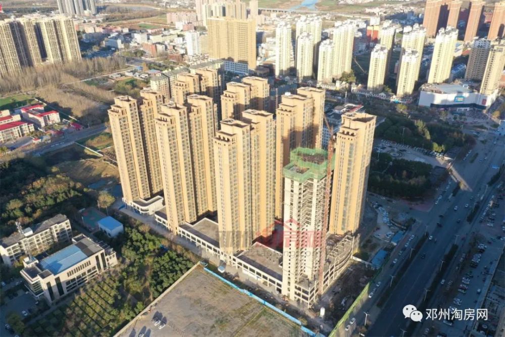 【vr航拍】邓州城区11月工程进度实拍,快看看你家建成