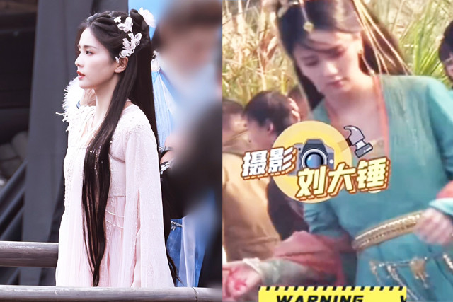 白鹿《长月烬明》黎苏苏女帝之姿,孙珍妮紫衣镜中仙