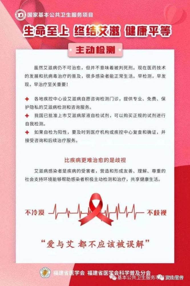 防艾科普世界艾滋病日生命至上终结艾滋健康平等