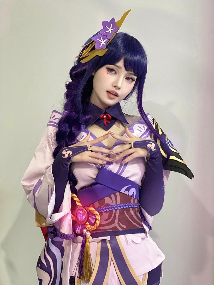 cos:雷电将军 我会将你砌进神像里