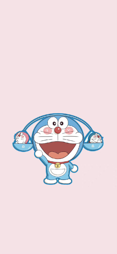 哆啦a梦十二星座创意壁纸