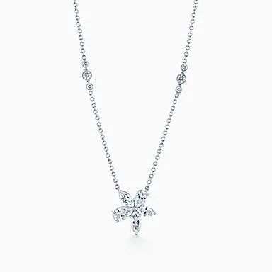tiffany维多利亚项链,tiffanybean项链 款式鉴赏丨蒂芙尼tiffany victoria 系列项链合集