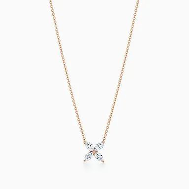 tiffany维多利亚项链,tiffanybean项链 款式鉴赏丨蒂芙尼tiffany victoria 系列项链合集