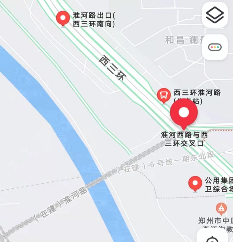 郑州淮河西路西延项目进展如何?回应:目前因土地征迁问题影响施工