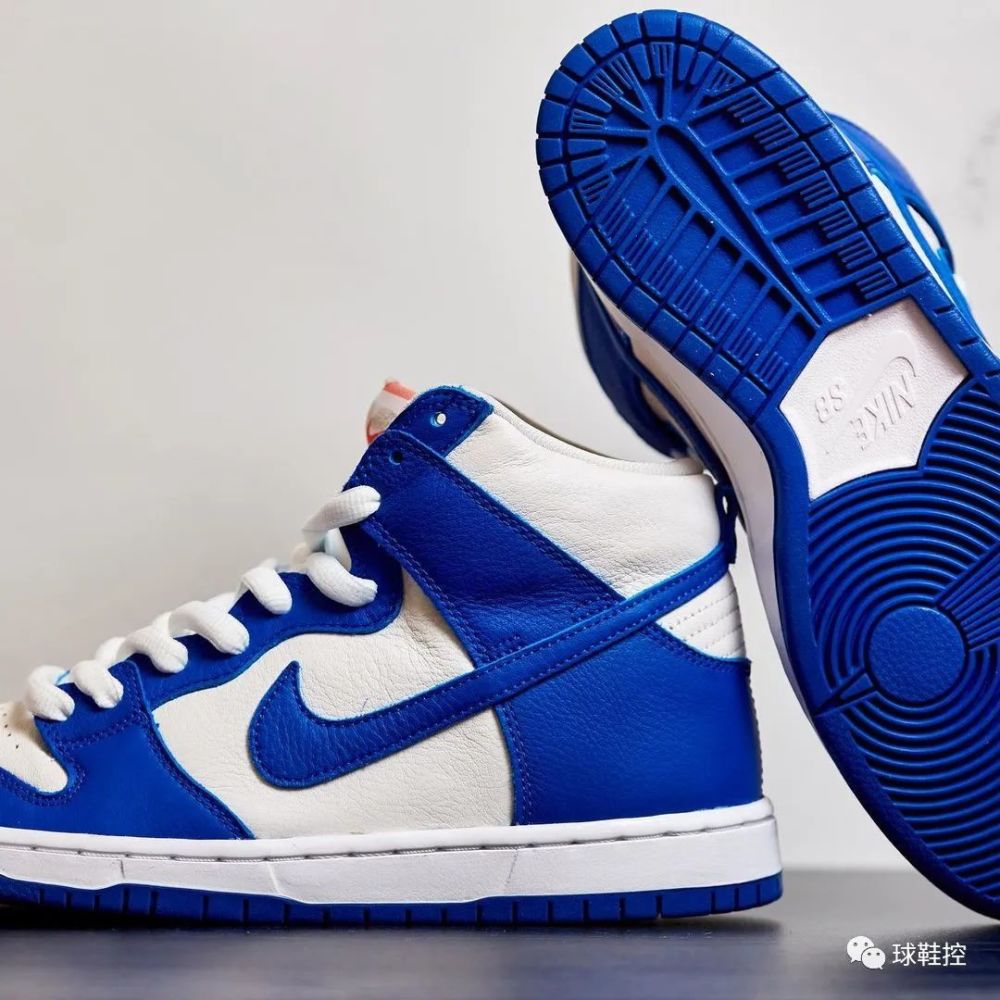 nike sb dunk high pro「royal blue」 迷彩图腾丨nike dunk high