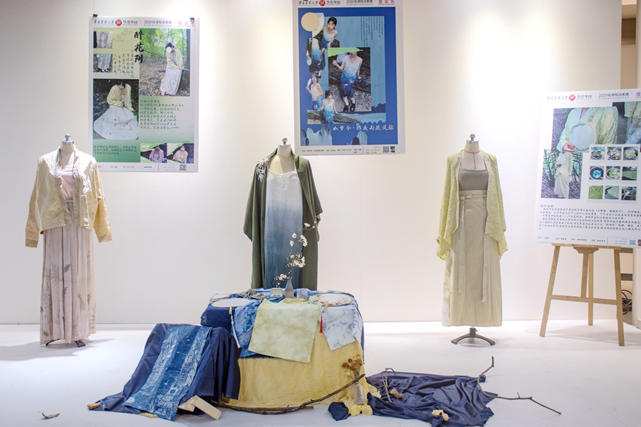 美华农这场汉服展如梦如幻