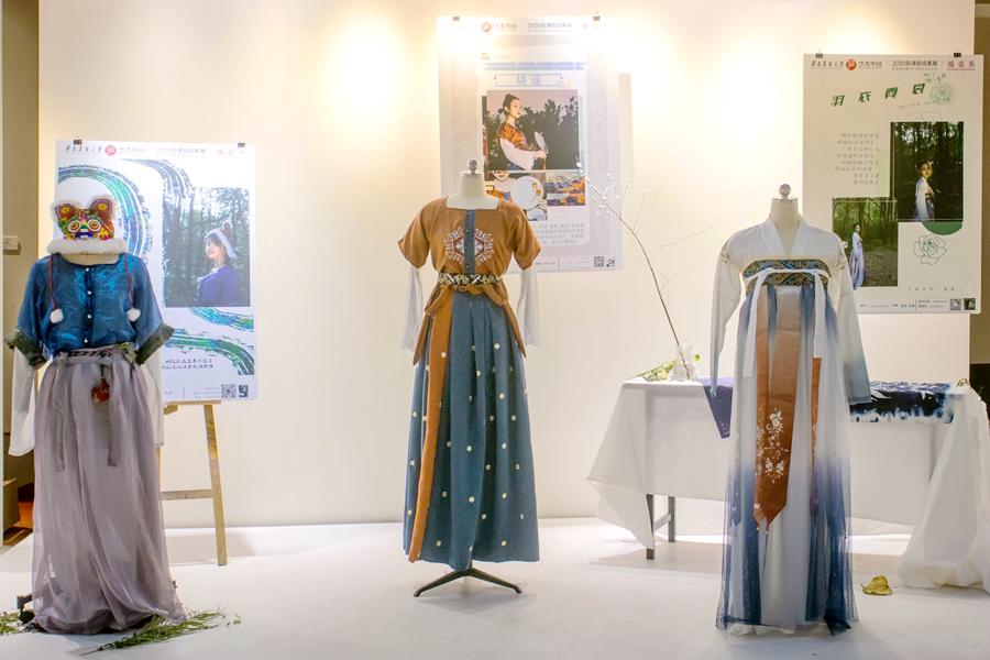 美华农这场汉服展如梦如幻