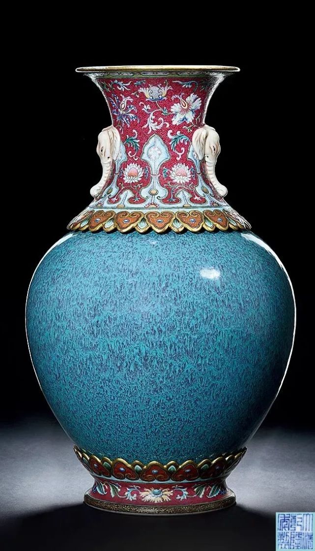 中国古陶磁器 中国古美術 清朝 雍正御製款 青釉 孔雀釉 蓋付き壺 中国