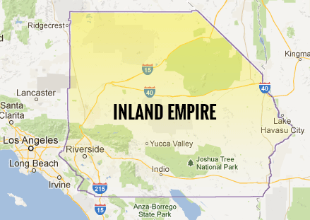 毗邻洛杉矶,与橙县,圣地亚哥和内华达州环绕接壤,是南加州往返拉斯