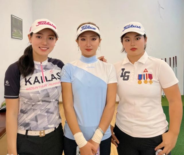 元气少女赵志萌赛后表示自己推杆掌握还是不太熟练,最终3轮交出221杆