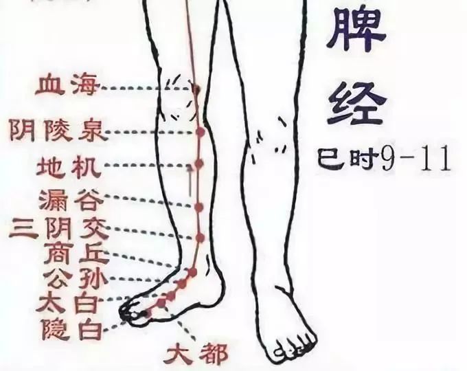 祛斑的开关地机血海