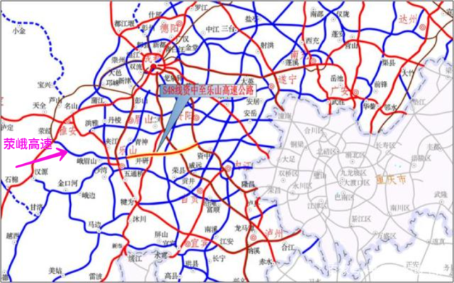 连接川渝两地大通道|高速公路|铜梁|乐山市|四川|川渝|荥经县