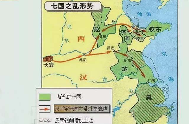 诸吕之乱后不久即爆发吴楚七国之乱,为何汉初这么不太平?