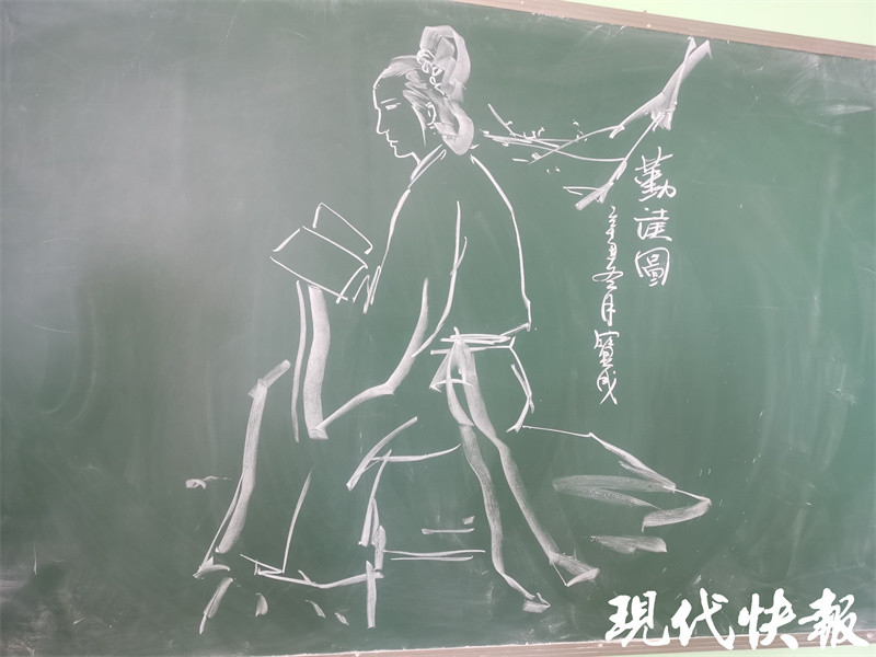 徐州一美术老师凭借粉笔画火出圈,被赞"灵魂画手"