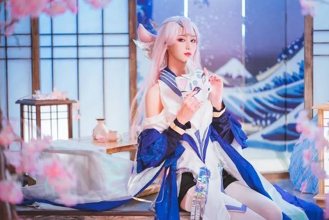 cos:王者荣耀 貂蝉·猫影幻舞 "一舞倾城,一面倾国.