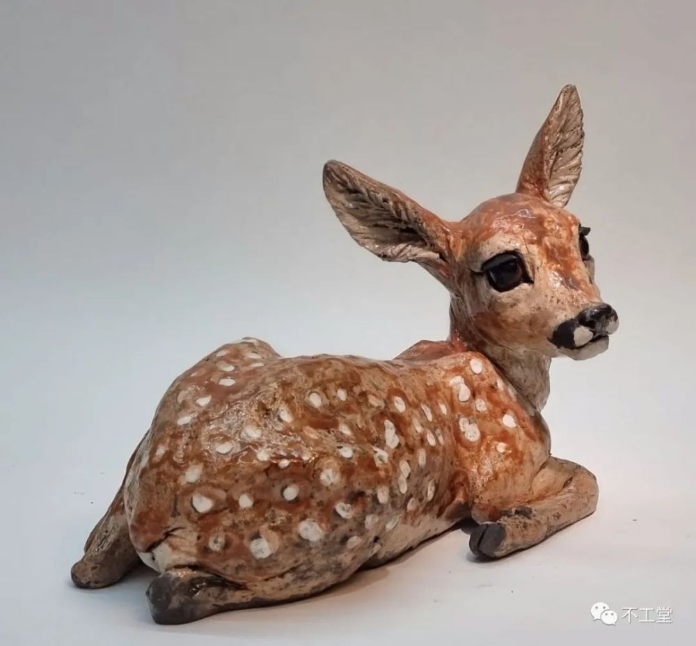 陶瓷动物雕塑作品