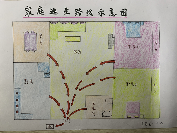 为鼓励学生更多地关注家庭消防安全,提高家庭消防安全意识以及自