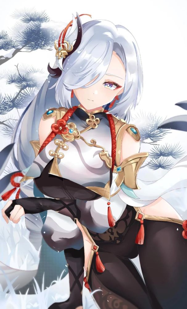 #原神#申鹤#二次元少女#动漫壁纸#美图分享_腾讯新闻