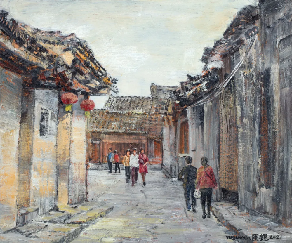 潮州美术馆 | 华彩潮州——蔚国银油画作品展