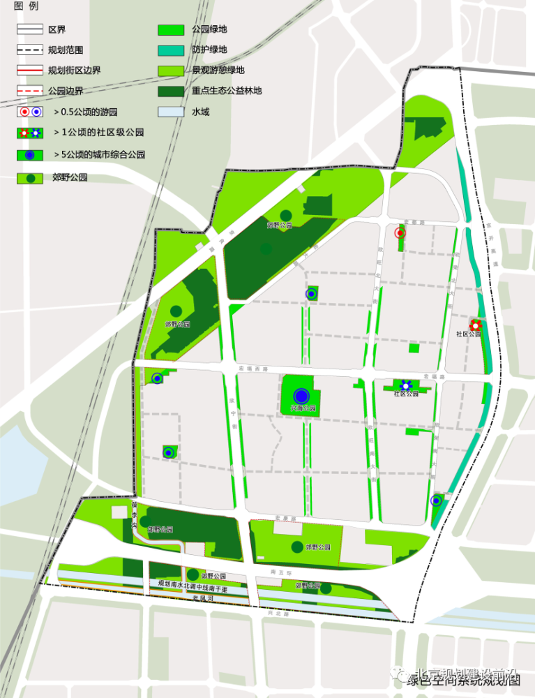 大兴新城西红门组团京开西街区控制性详细规划(2020年
