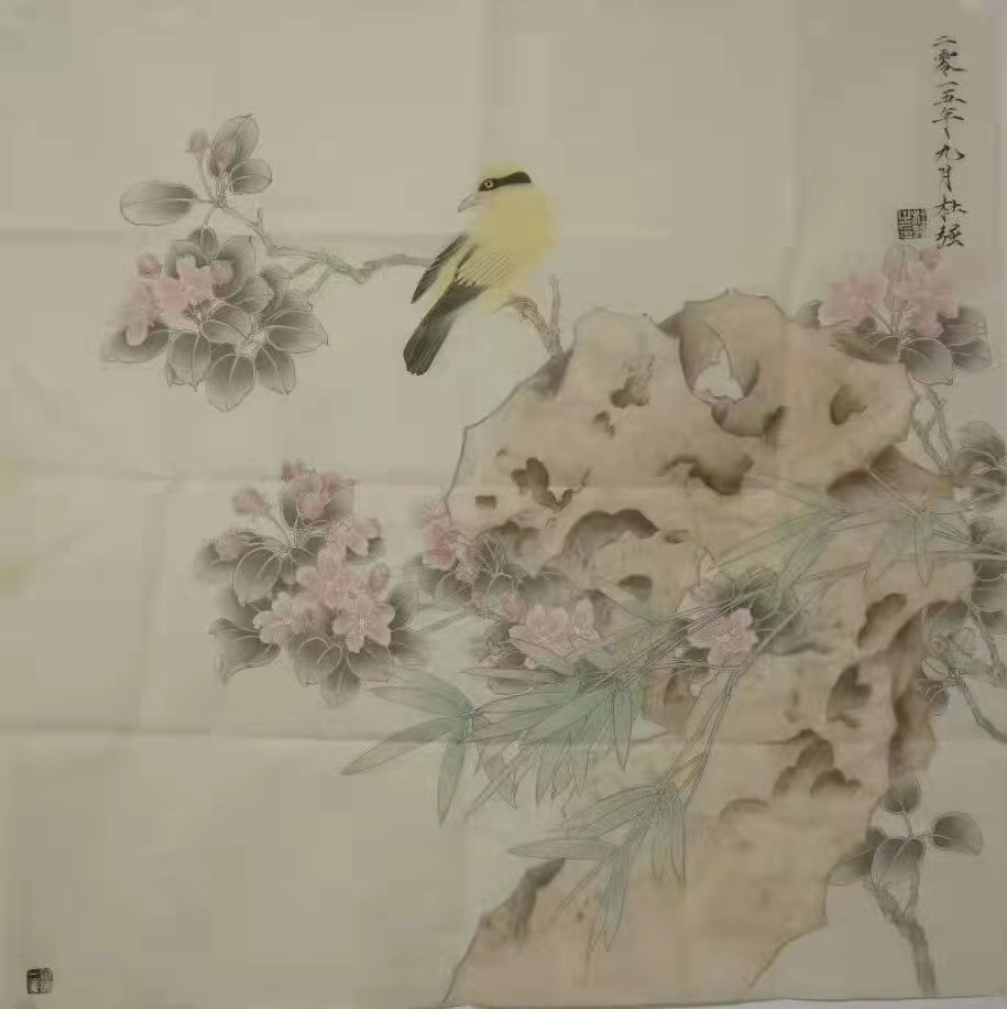 甘肃著名花鸟画家杜强老师作品欣赏