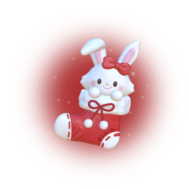 圣诞节许愿兔#壁纸头像