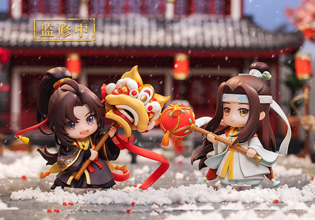 《魔道祖师》擎苍家的动画手办,新年款好心动,求抱抱也太萌了!