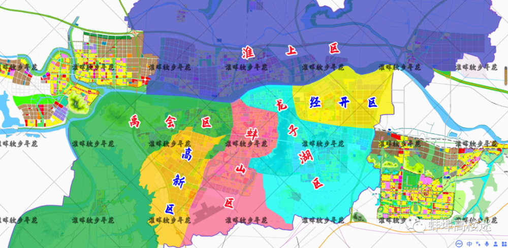 重磅消息蚌埠即将进行区划调整经开区退出主城区龙子湖区终拥有龙子湖