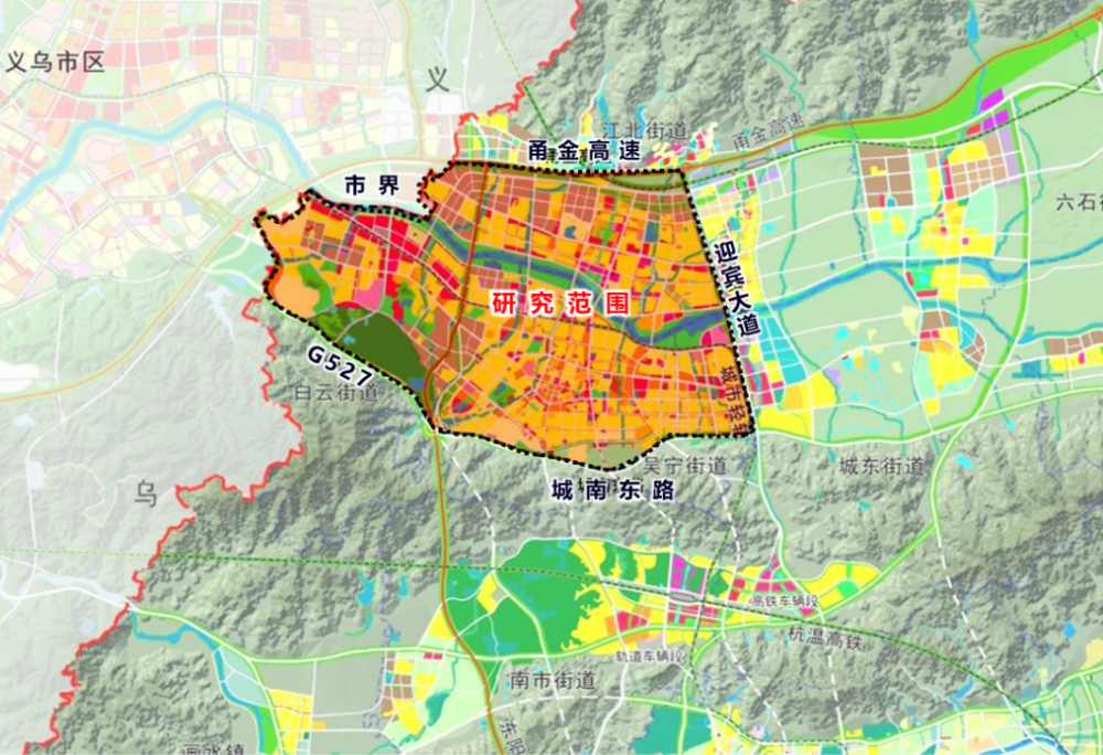 东阳市中心城区道路系统优化规划来啦这些区域路段是重点