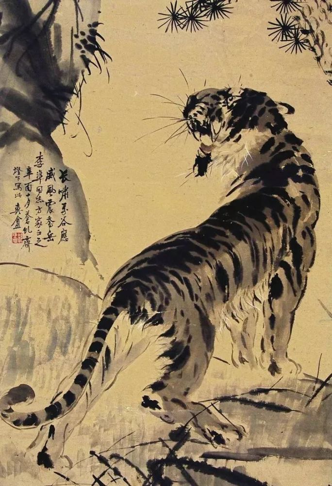 胡爽庵|近现代被埋没的画虎大师