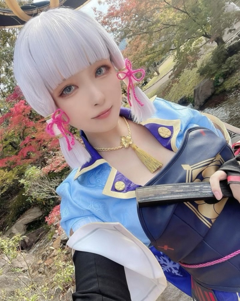 爷真美cosplay超还原原神各角色